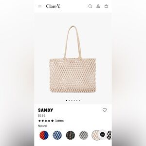 Clare V Sandy Tote Bag